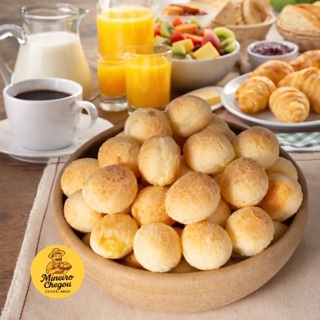 Crocante por fora, macio por dentro e com sabor de tradição mineira 🧀☕
O verdadeiro pão de queijo é feito com ingredientes de verdade e aquele carinho que transforma qualquer momento.
Quem prova, se apaixona 💛
#PãoDeQueijo #SaborDeMinas #Mineiridade #cafedamanhã